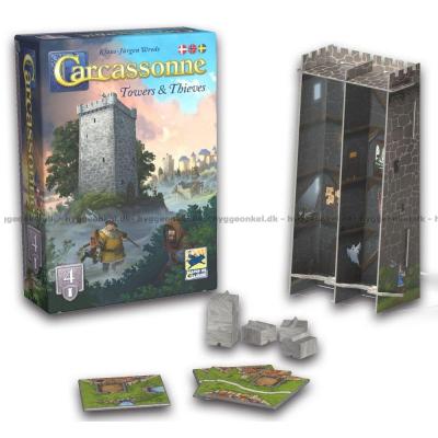 Bild av Carcassonne expansion  4: Towers & Thieves