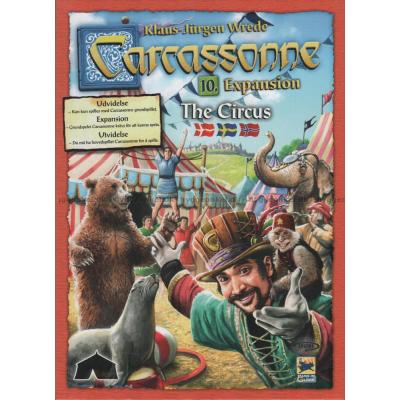 Carcassonne expansion 10: The Circus - Svenska