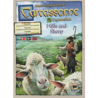 Carcassonne expansion 9: Hills & Sheep - Svenska