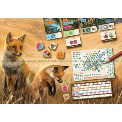 Bild av Cascadia: Rolling Hills - Roll & Write