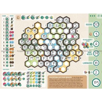 Bild av Cascadia: Rolling Hills - Roll & Write