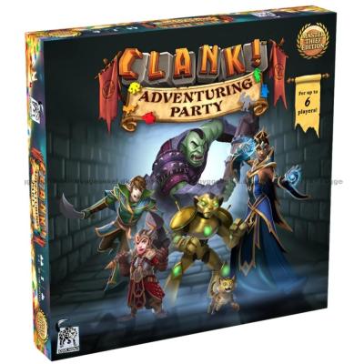 Bild av Clank! Adventuring Party: Master Thief Edition sett ovanifrån