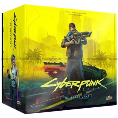 Bild av Cyberpunk 2077: The Board Game sett ovanifrån