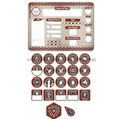 Bild av D&D: Barbarian Token Set