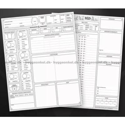 Bild av D&D: Character Sheets
