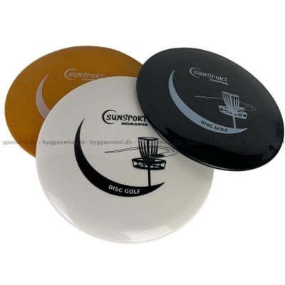 Bild av Disc golf: 3 discs - Svart/vit/orange