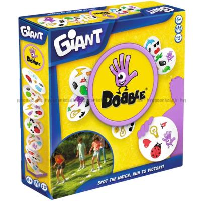 Bild av Dobble: Giant sett uppifrån
