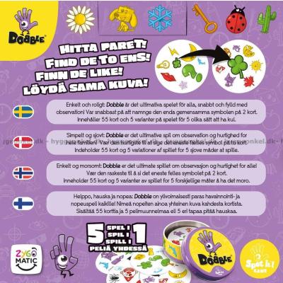 Baksidan på lådan