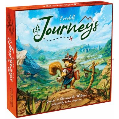 Bild av Everdell Journeys sett ovanifrån