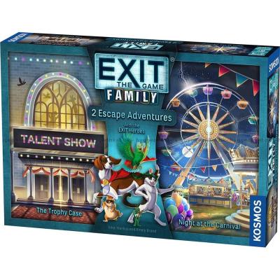 Bild av Exit Family: The Trophy Heist, Night at the Carnival sett uppifrån