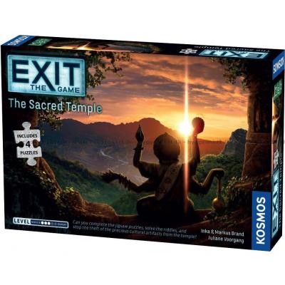 Exit: The Sacred Temple (With Puzzles)