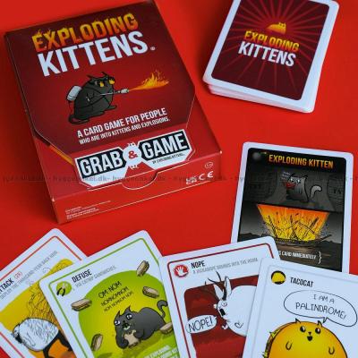 Bild av Exploding Kittens: Grab & Game - Engelska