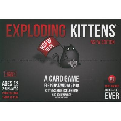Exploding Kittens: NSFW Deck - Svenska