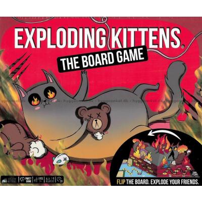 Exploding Kittens: The Board Game - Engelska