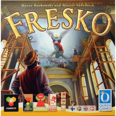 Framsidan på lådan
