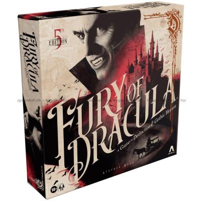 Bild av Fury of Dracula sett ovanifrån