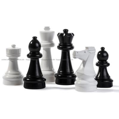 Gigant schack: 120 cm - Pjäser
