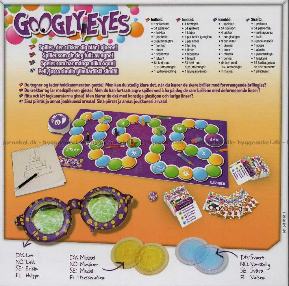 Googly Eyes - Board Game, Board Game