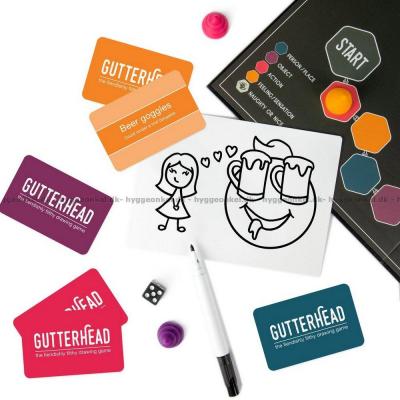 Bild av Gutterhead - The Fiendishly Filthy Drawing Game