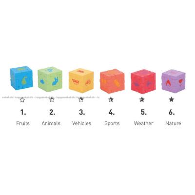 Bild av Happy Cube: Junior - Vehicles (gul)