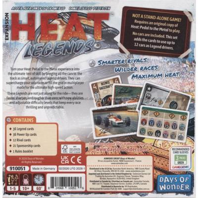 Bild av Heat: Pedal to the Metal - Legends