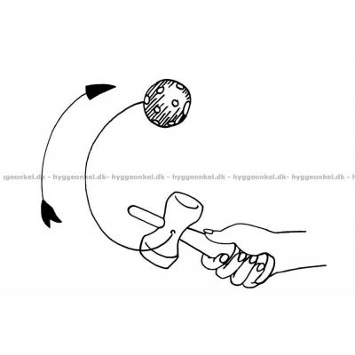 Bild av Kendama: I trä - Röd