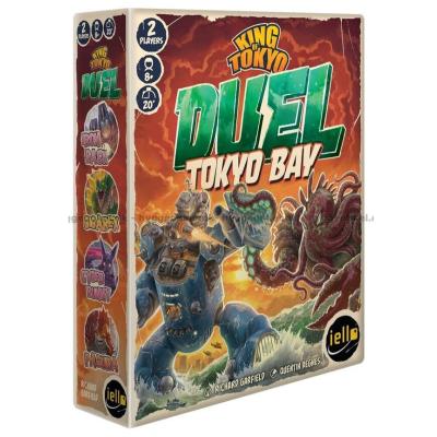 Bild av King Of Tokyo: Duel - Tokyo Bay sett ovanifrån