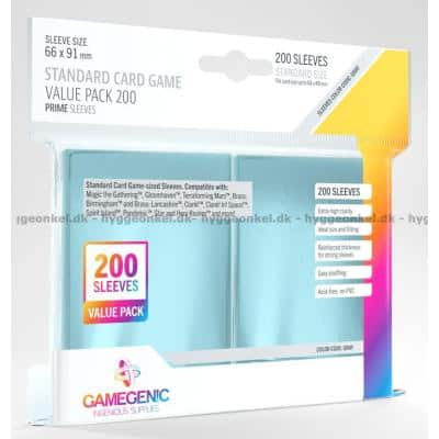 Plastfickor: Gamegenic - 200 st 66 x 91 mm