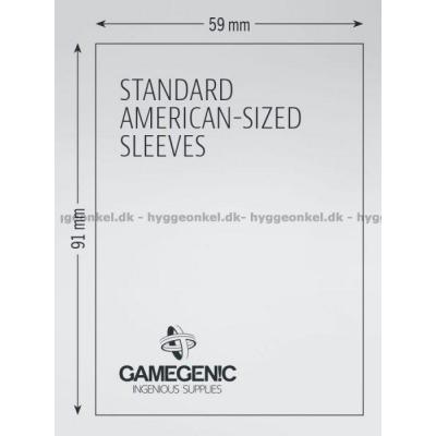 Bild av Plastfickor: Gamegenic - 50 st 59 x 91 mm - matt variant