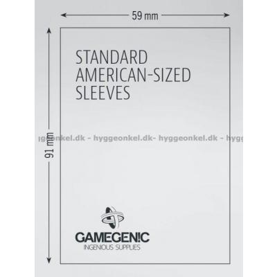 Bild av Plastfickor: Gamegenic - 50 st 59 x 91 mm