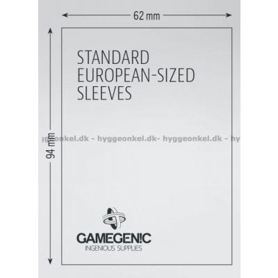 Bild av Plastfickor: Gamegenic - 50 st 62 x 94 mm