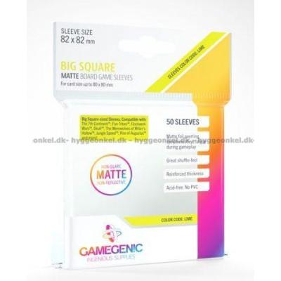 Plastfickor: Gamegenic - 50 st 82 x 82 mm - matt