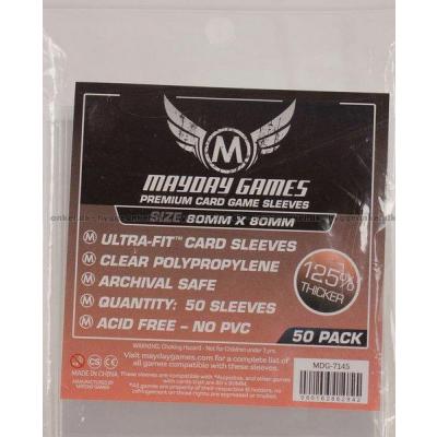 Plastfickor: Mayday Premium - 50 st 80 x 80 mm