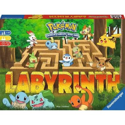 Bild av Labyrinth: Pokemon sett uppifrån