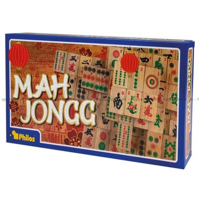 Bild av Mahjong: Trä sett uppifrån