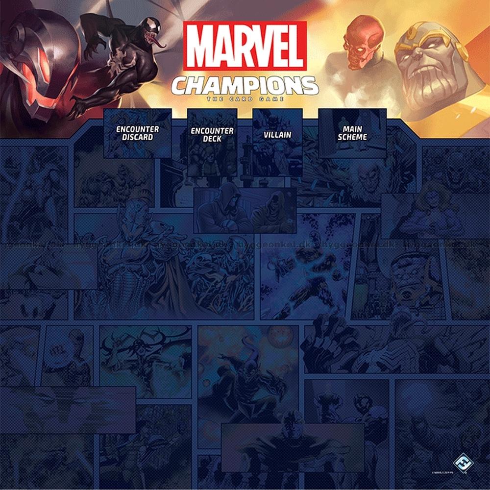 Marvel Champions The Card Game 14 player Gamemat