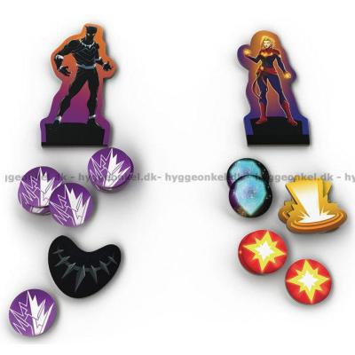 Bild av Marvel Dice Throne: 2-Hero Box (Captain Marvel, Black Panther)