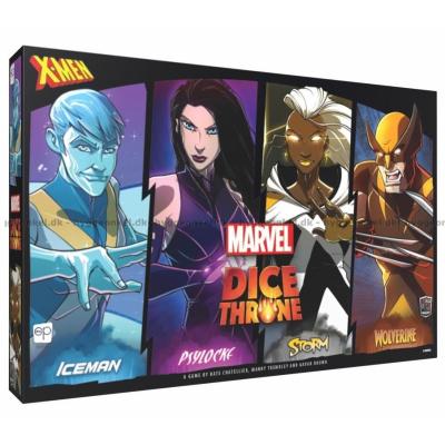 Marvel Dice Throne: X-Men Box 1 (Iceman, Psylocke, Storm, Wolverine)