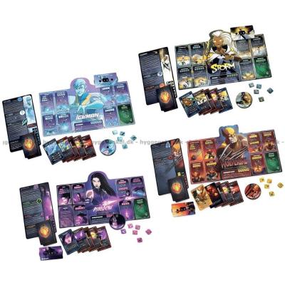 Bild av Marvel Dice Throne: X-Men Box 1 (Iceman, Psylocke, Storm, Wolverine)