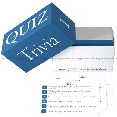 Bild av MiniQuiz: Trivia - Engelska
