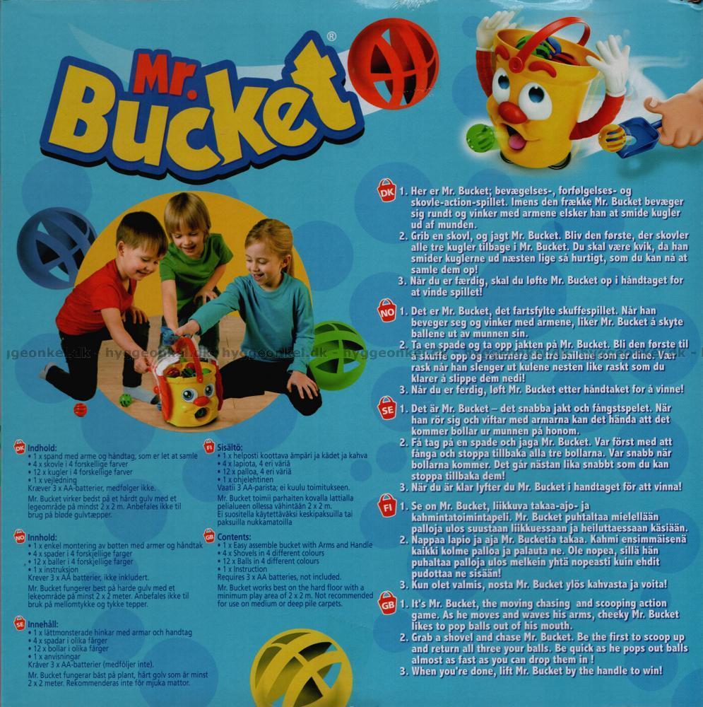 Köp Mr. Bucket barnspel här! Trygg 5713396700342 UDGÅET!!!