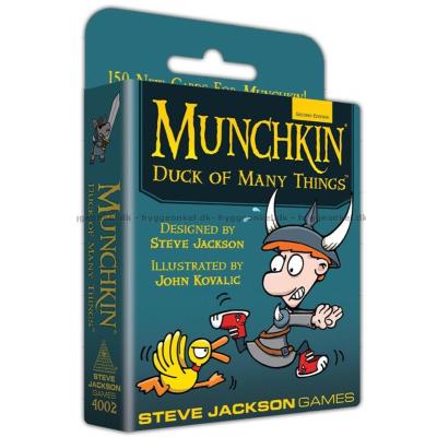 Bild av Munchkin: Duck of Many Things sett ovanifrån