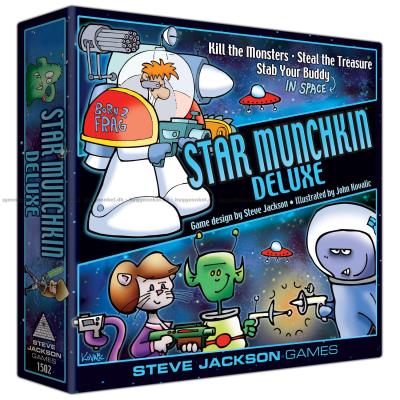 Bild av Munchkin Star: Deluxe sett uppifrån
