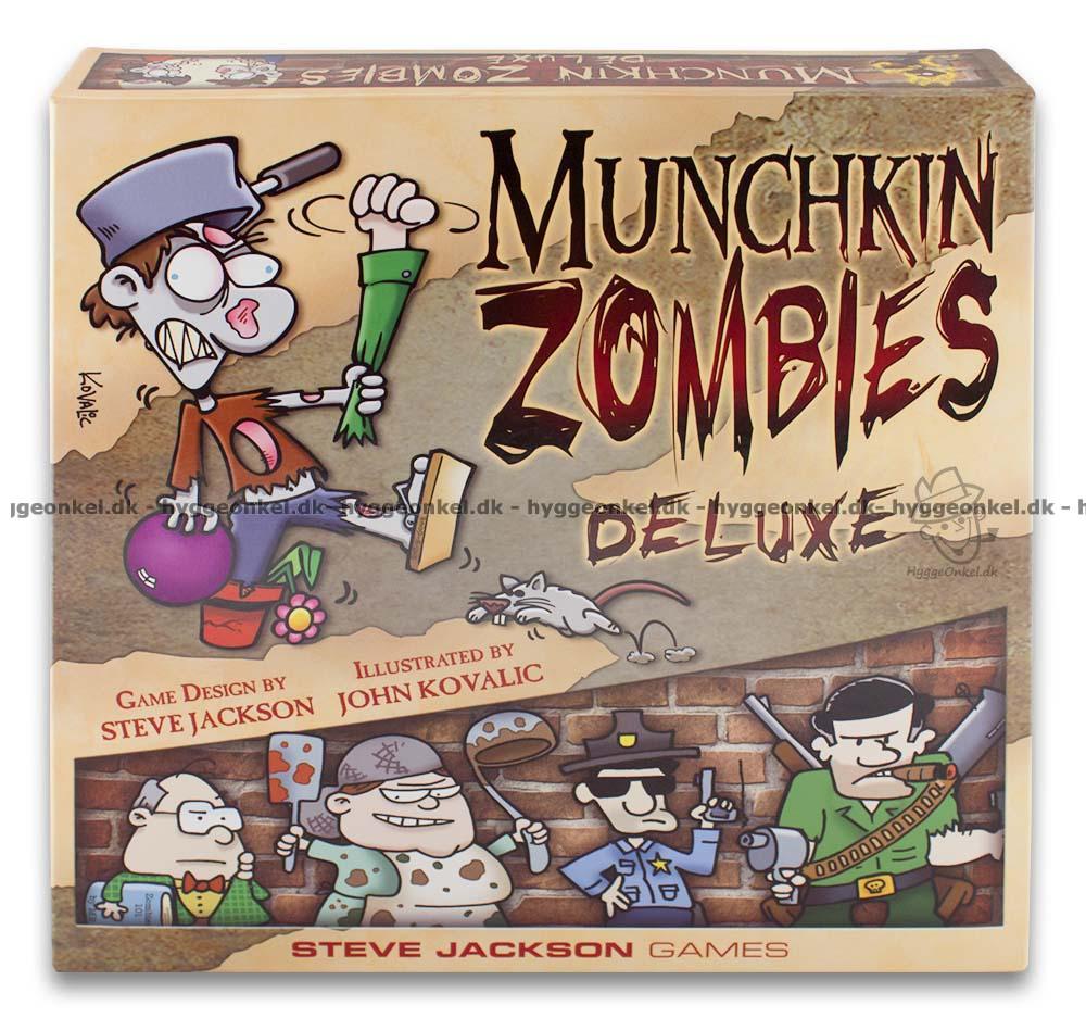 Köp Munchkin Zombies: Deluxe strategispel här. - 837654322000 UDGÅET!!!