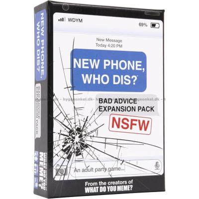 Bild av New Phone, Who Dis? Bad Advice NSFW sett ovanifrån