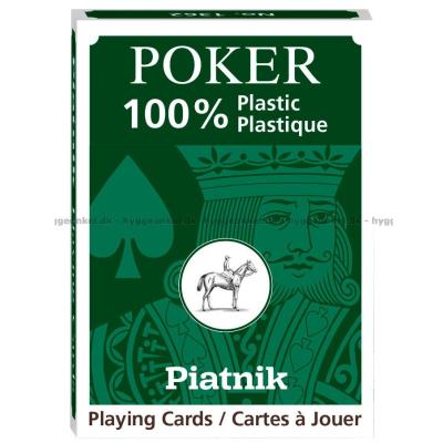 Pokerkort: Grön - Från Piatnik