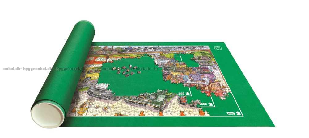 Pusselmatta Portapuzzle 1500 bitar Jumbo Jigsaw Board Förvaringsmattor Spel  Presenter null ingen 609f