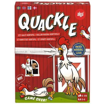 Bild av Quackle sett uppifrån