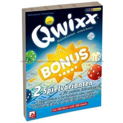 Bild av Qwixx: Bonusblock sett ovanifrån