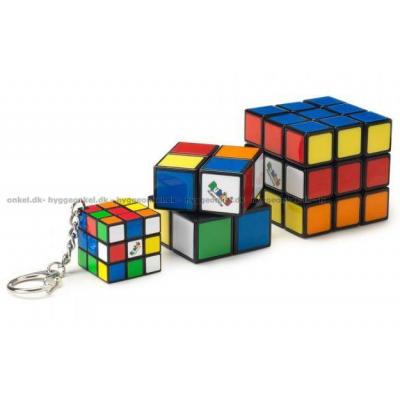Bild av Rubiks kub: 3x3 - 2x2 + nyckelring